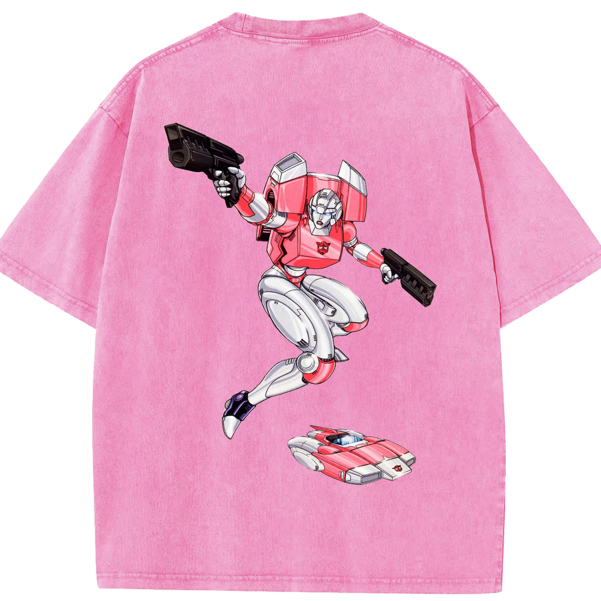 （画像用）  綿100% ヴィンテージ風 半袖Tシャツ（背面プリント）